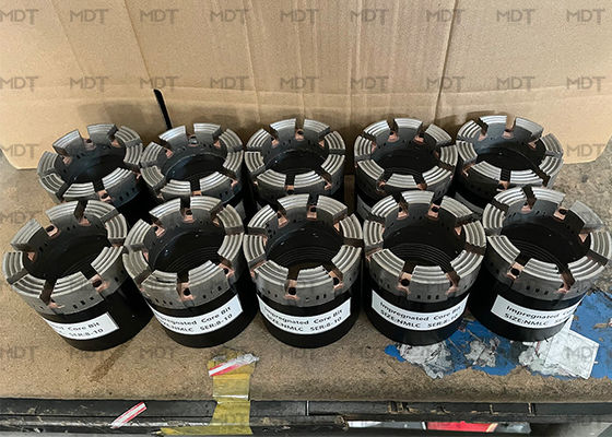 Ποιότητα  ISO9001 Standard NMLC BMLC NMLC HMLC Impregnated Diamond Core Bits For Granite εργοστάσιο