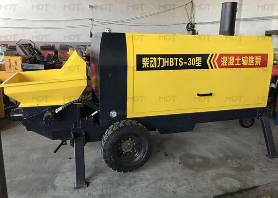 Ποιότητα  MDT-30 Small Shotcrete Machine Trailer Mounted Concrete Pump εργοστάσιο
