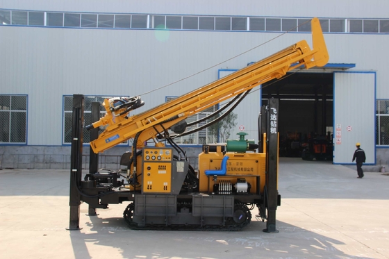 Φορητή υδραυλική γεωτρική με κινητήρα Yuchai 65kw
