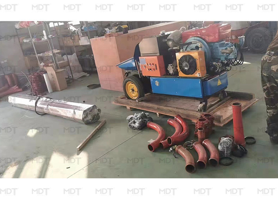 Μηχανή εκτοξευόμενου σκυροδέματος 8m³/H 15KW ， Μηχάνημα ανάμιξης σκυροδέματος