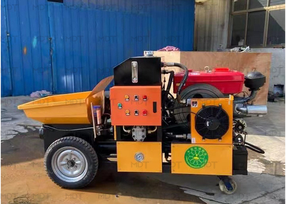 Πιστοποιημένο ISO9001 Mini Shotcrete Machine Self Loading Mixer Machine 6-8m³/H