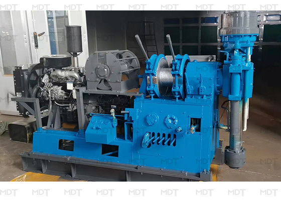 40KN χωρητικότητας Spindle Drilling Rig 100m 250m 300m 600m Βάθος