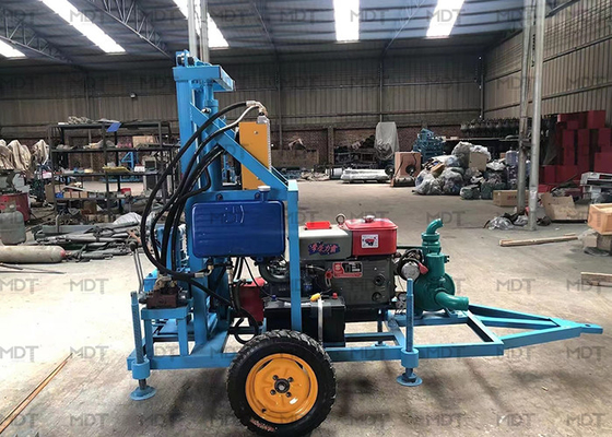 150m Βάθος 4000W Spindle Drilling Rig for Land Sand Drilling