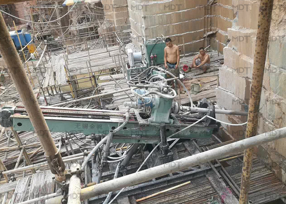 Φορητό υδραυλικό περιστροφικό πασσάλωμα 100 μέτρων σε ολίσθηση
