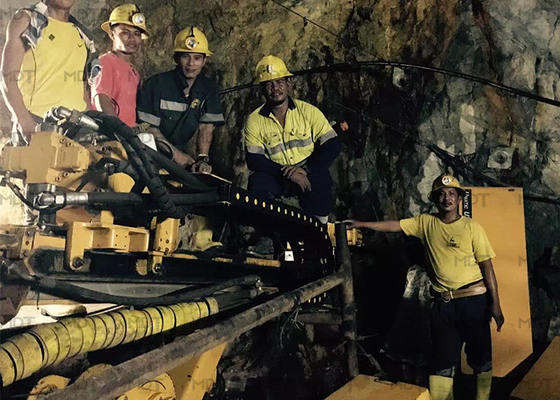 Υπόγεια Diamond Drill Rig Hydraulic μηχανή διάτρησης σήραγγας 1000 μέτρων