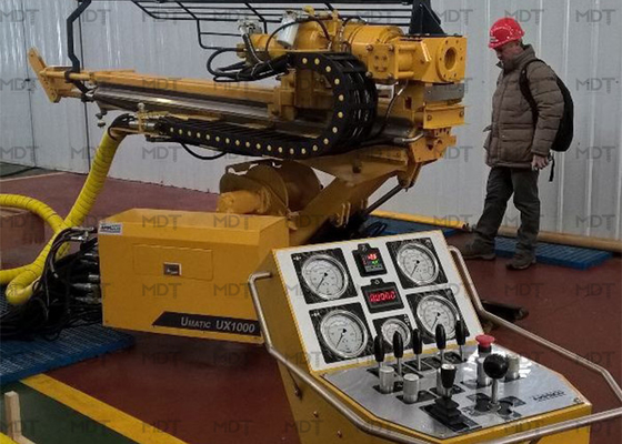 Υπόγεια Diamond Drill Rig Hydraulic μηχανή διάτρησης σήραγγας 1000 μέτρων