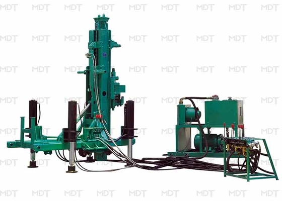 Engineering Hydraulic Rotary Drilling Rig 70rpm Ρυθμιζόμενη γωνία