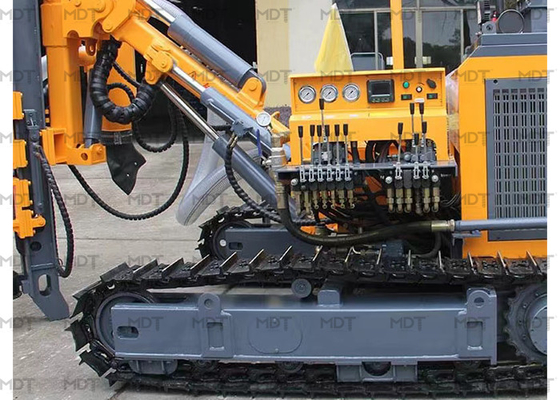 MDT410 υδραυλικό βάθος 25m τρύπα Dia 90115mm εγκαταστάσεων γεώτρησης διατρήσεων αντιολισθητικών αλυσίδων